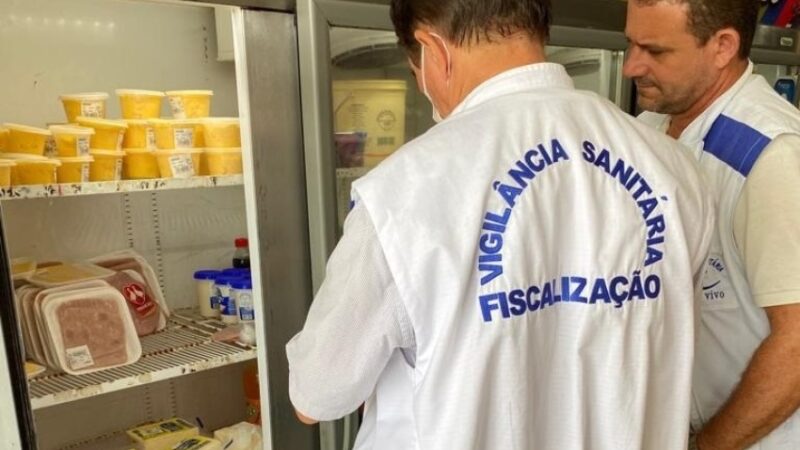 Vigilância Sanitária já apreendeu 35 toneladas de alimentos impróprios para consumo desde 2025
