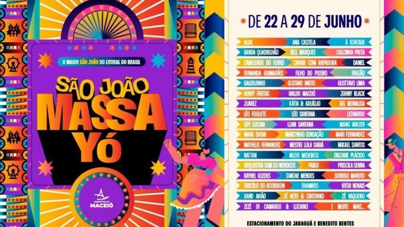 Prefeitura anuncia programação do São João Massayó 2026