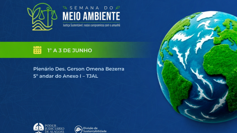 TJAL promove Semana do Meio Ambiente com palestras e distribuição de mudas
