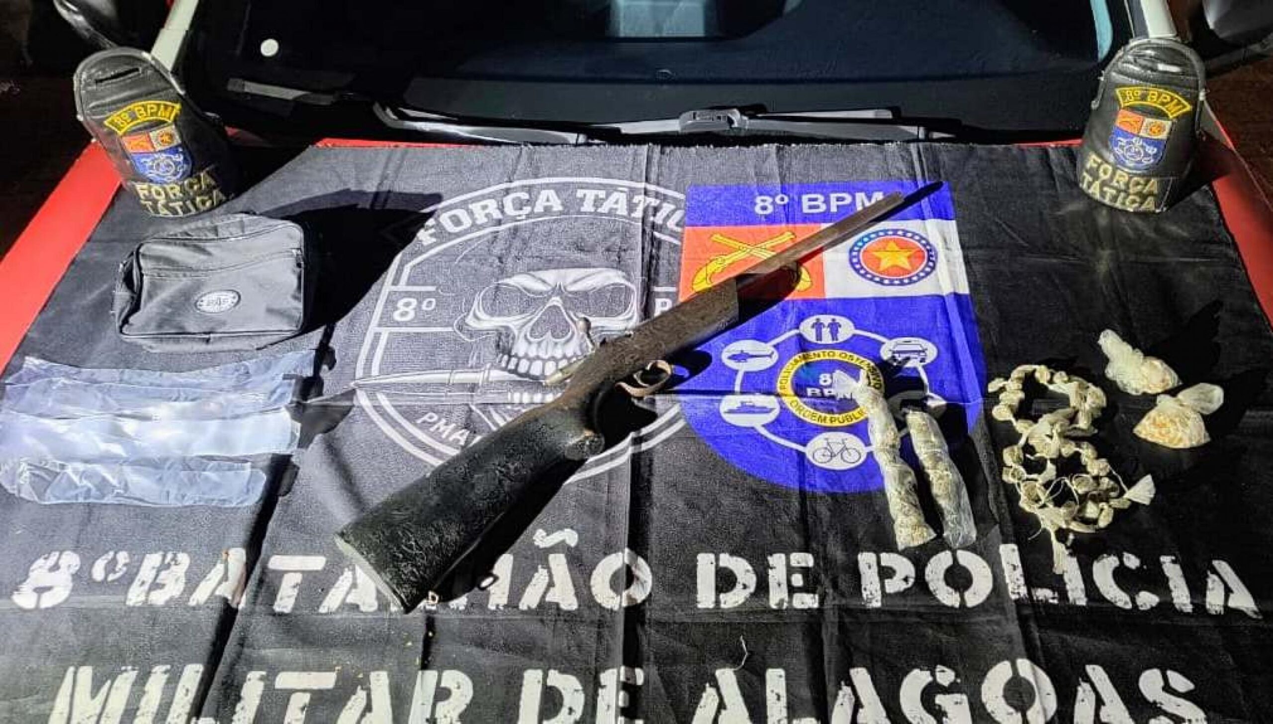 Polícia Militar retira 32 armas de fogo das ruas em uma semana em Alagoas
