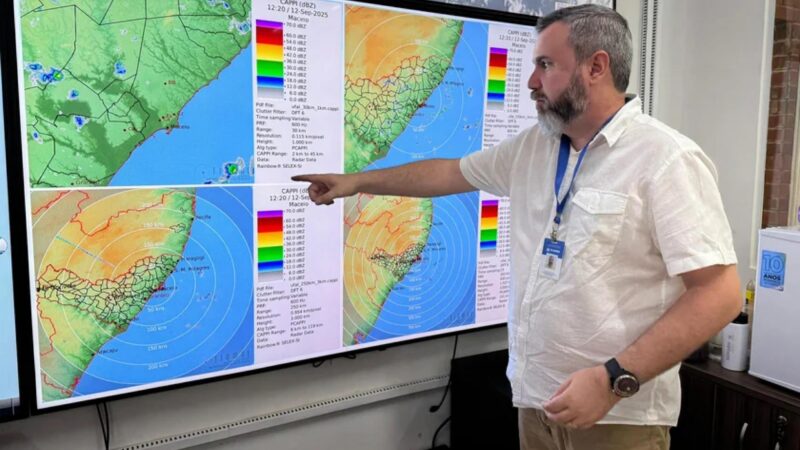 Semarh anuncia Estado de Atenção para chuvas contínuas e risco de alagamentos em Alagoas