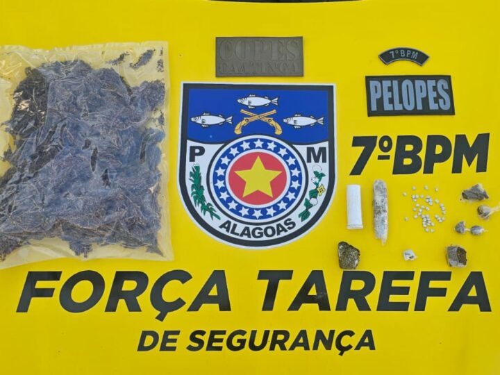Ações da PM-AL finalizam com prisões e apreensões no Sertão e na Região Metropolitana